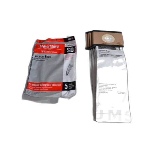 Sanitaire Style SD Premium Allergen Paper Bags - 5/pk
