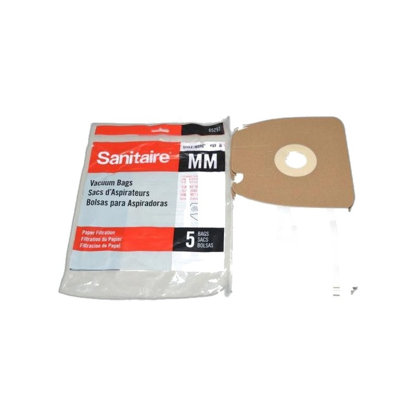 Sanitaire Mighty Mite Paper Bags - 5 Pack, 1-Ply