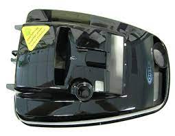 Top Casing, for K3 (black), with release clip and screw (6625ER) for 6627GS Upholstery Nozzle - SEBO