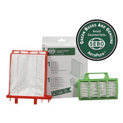 SEBO Filter Set - K Series (Micro Filter + Exhaust Filter) - Image 2