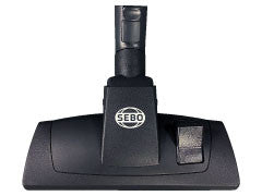 Combination Floor Nozzle, optional for all canisters (gray black).  Smaller head, one wheel, and plastic bottom plate - Image 2