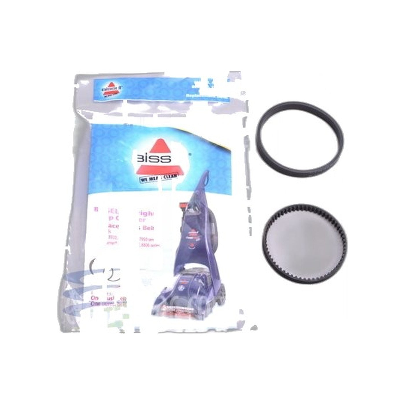 Bissell ProHeat Belt Accessory Pack - 1 Flat & 1 Geared Belt