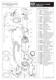 Switch Assembly, complete, for FELIX Indigo (dark blue) - SEBO