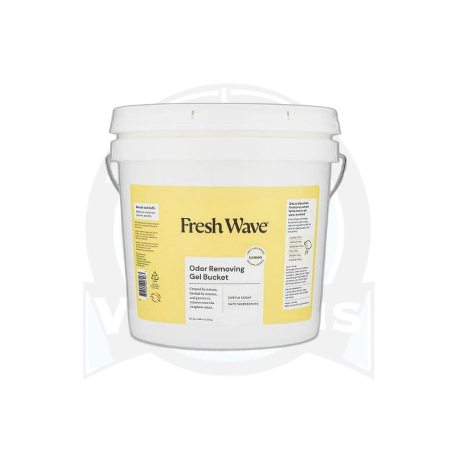 Fresh Wave Lemon Crystal Gel Bucket - 15.5 lbs - Vacuums and More
