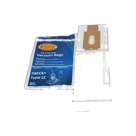 Oreck Type CC Micro Paper Bags - 8 Pack