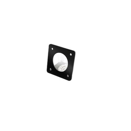 Hayden Square Gasket for Flanged Fittings, 4 Screw Holes, Black