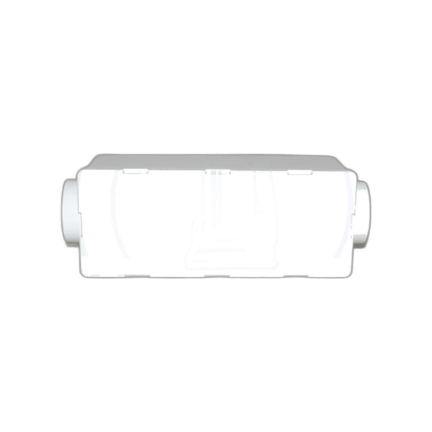Central Vacuum Exhaust Muffler - 12 Inch, 2-Inch Opening