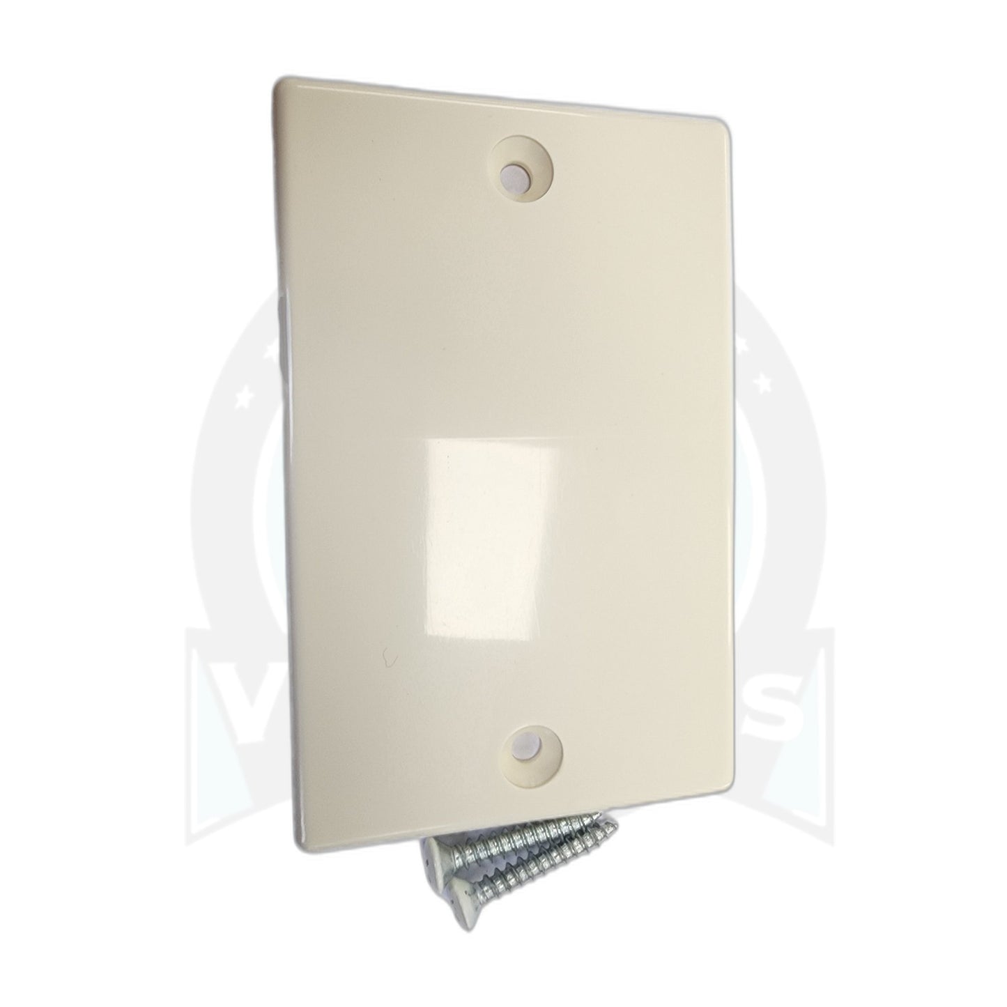 Vaculine-Style Valve Temporary Cover Plate, Almond