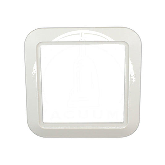 Vaculine ES Central Vacuum Inlet Valve Trim Plate, White