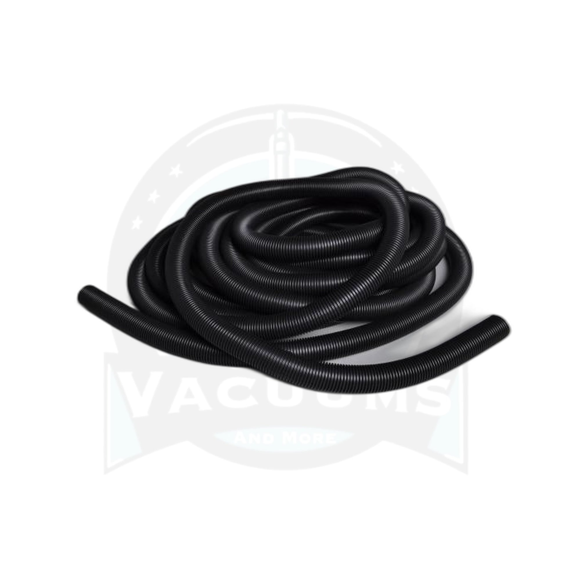 Central Vacuum Hose - Black, 1-1/2" x 50' Crushproof (Blank) - Vacuums and More