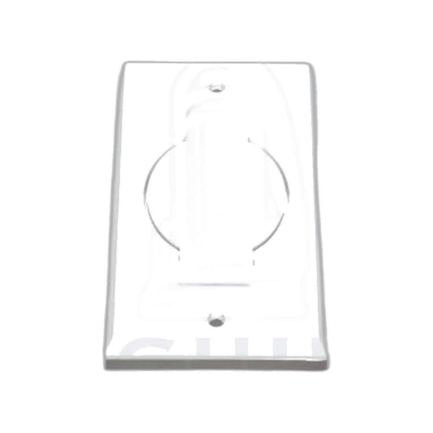 Central Vacuum Automatic Wall Inlet - White, Low Voltage