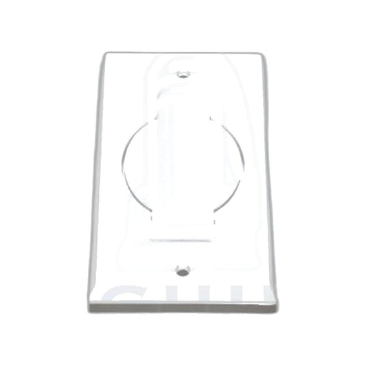 Central Vacuum Automatic Wall Inlet - White, Low Voltage