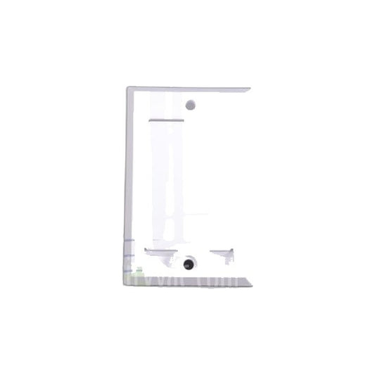 Central Vacuum Inlet Valve - White, Square Door, Low Voltage