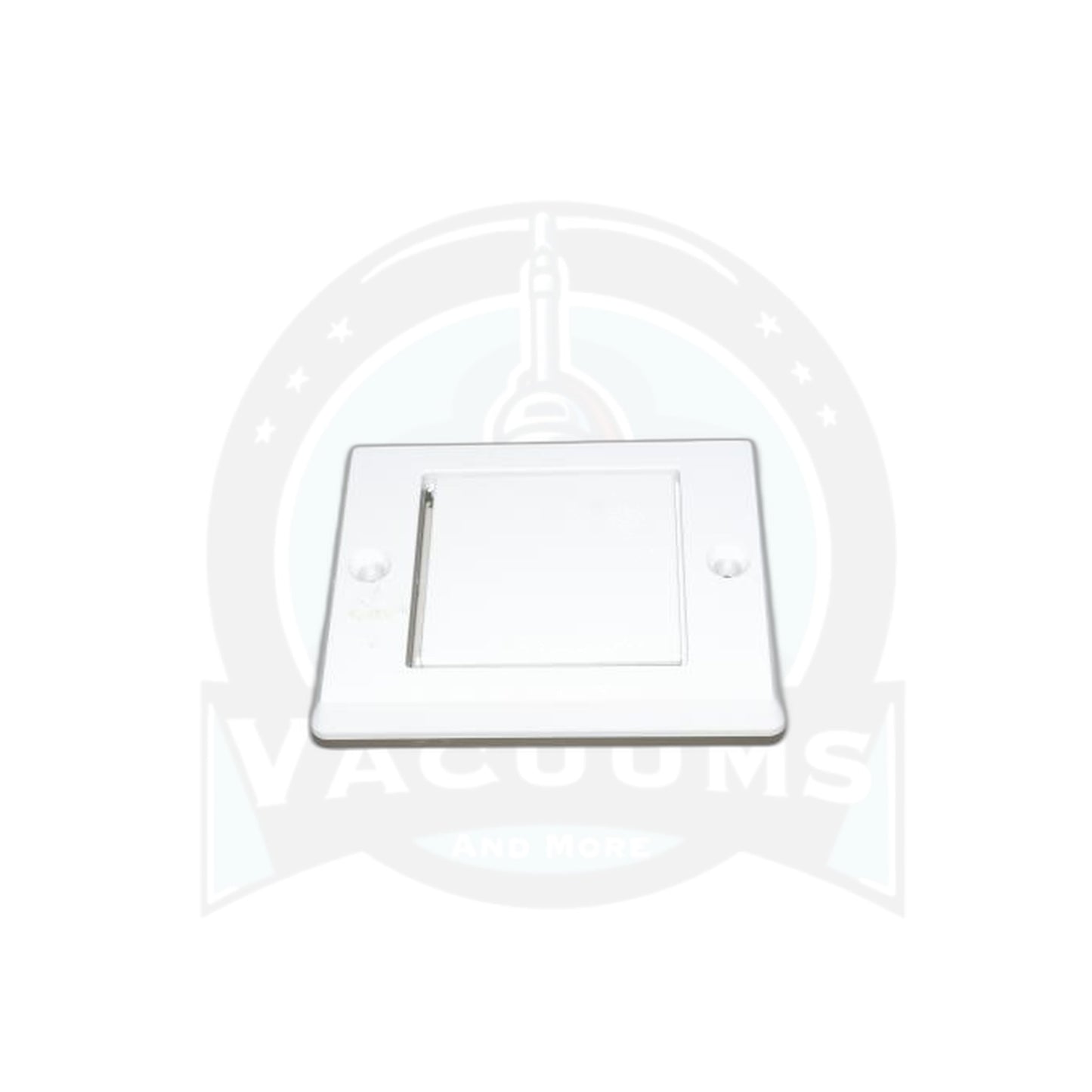 Central Vacuum Exhaust Vent Cap - White - Vacuums and More