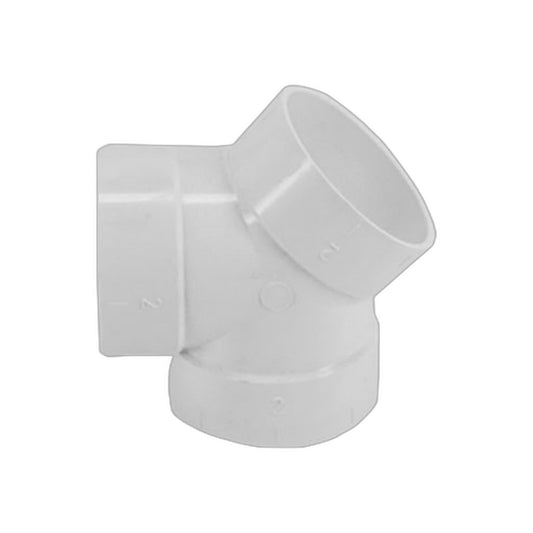 Double Wye PVC Central Vacuum 3-Way Connector