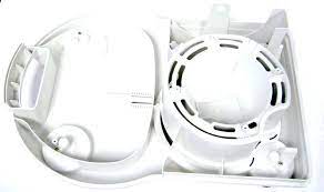 Bottom Casing, for D1 and D4 (white), with castors (8086GS) and post motor seal (8065ER) - SEBO