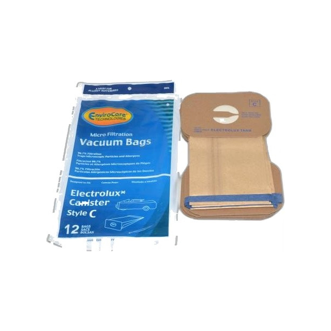 Electrolux Type C Tank Micro Paper Bags - 12 Pack