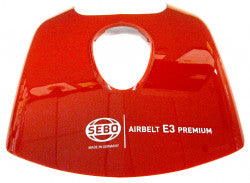 Filter Cover, for E3 (red) - SEBO