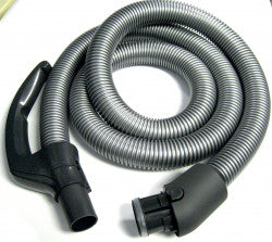 Handle and Hose, complete, for AIRBELT E1 and E2 (gray black/silver) - SEBO