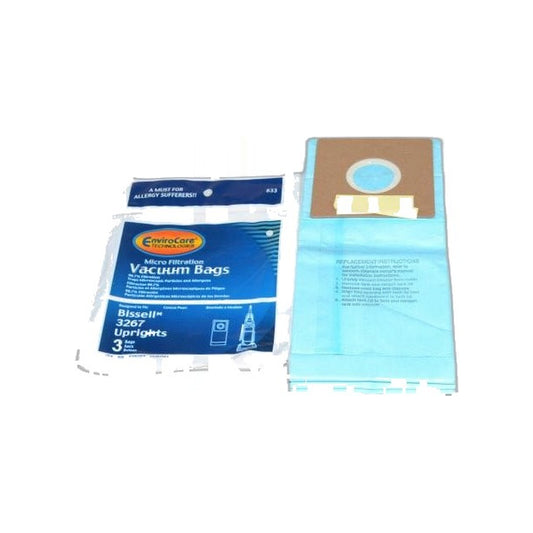 Bissell Upright Paper Bags - 3267/6221, 3 Pack