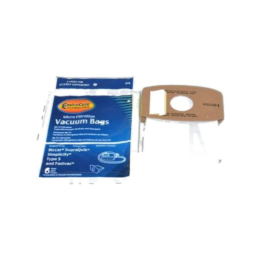 Paper Bags 6-Pack - Carpet Pro CP500 Grab & Go Portable Vacuum
