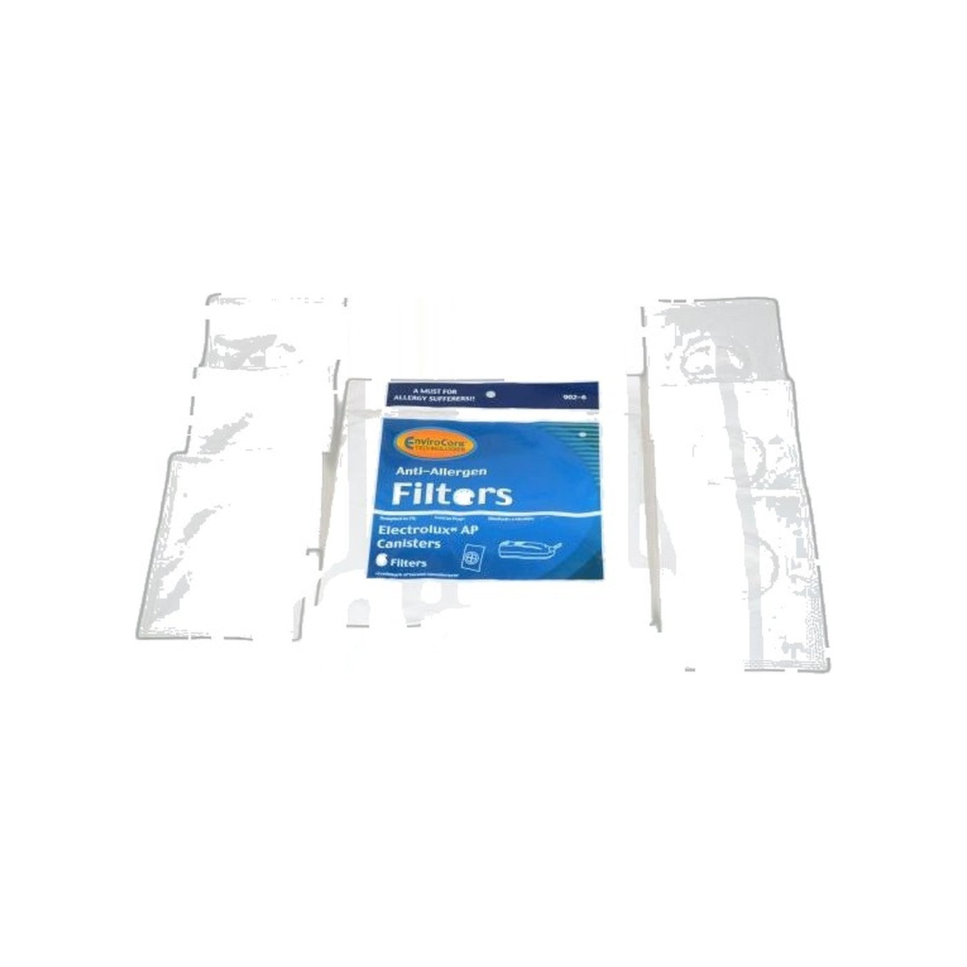 Electrolux Hi-Tech 2100 and LE Exhaust Filter - 6 Pack