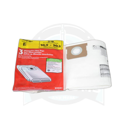 Paper Catch Bags - Shop-Vac 5/6/8-Gallon (3-Pack) - Shop-Vac