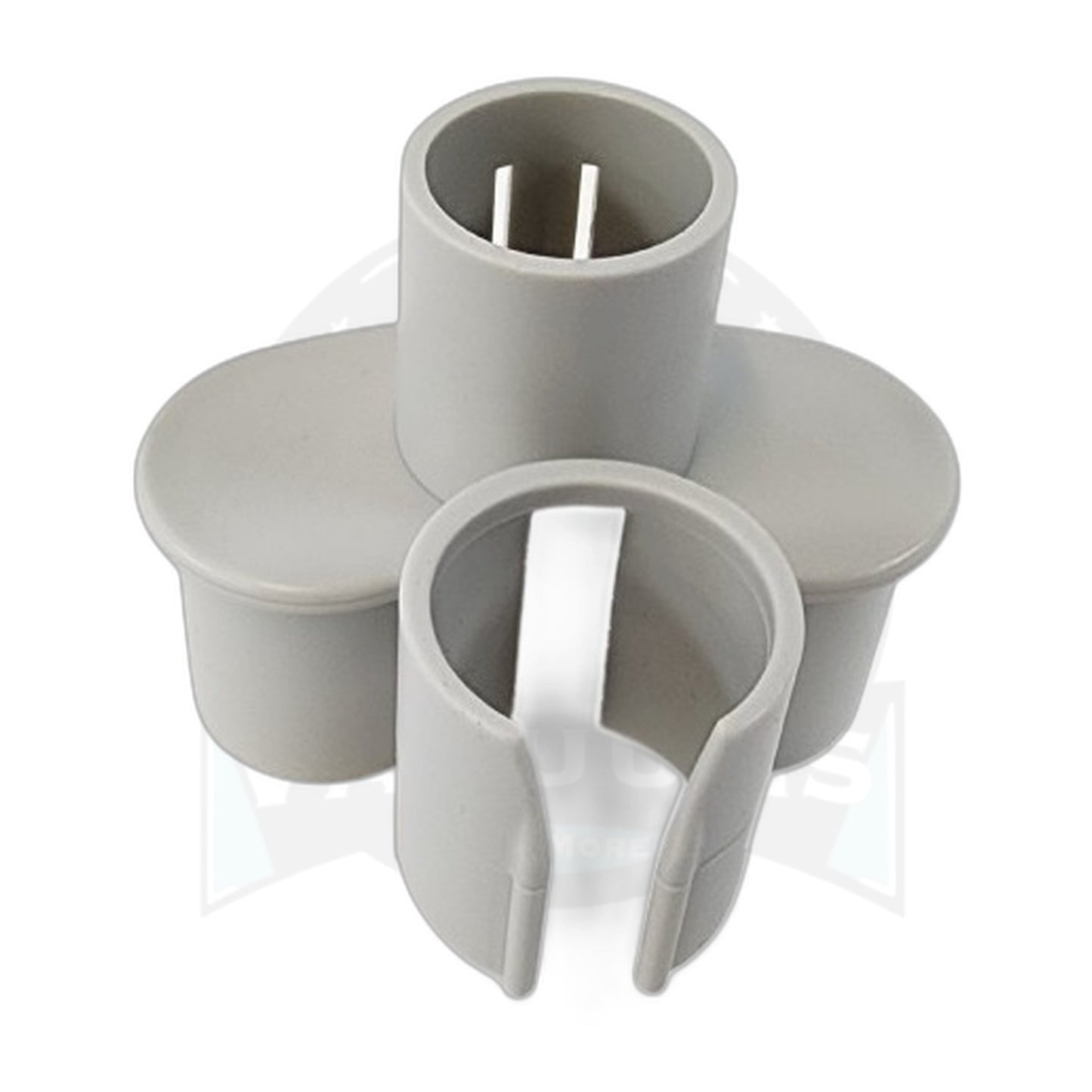 Clip-On Wand Attachment Caddy for Vacuum Tools, Pearl