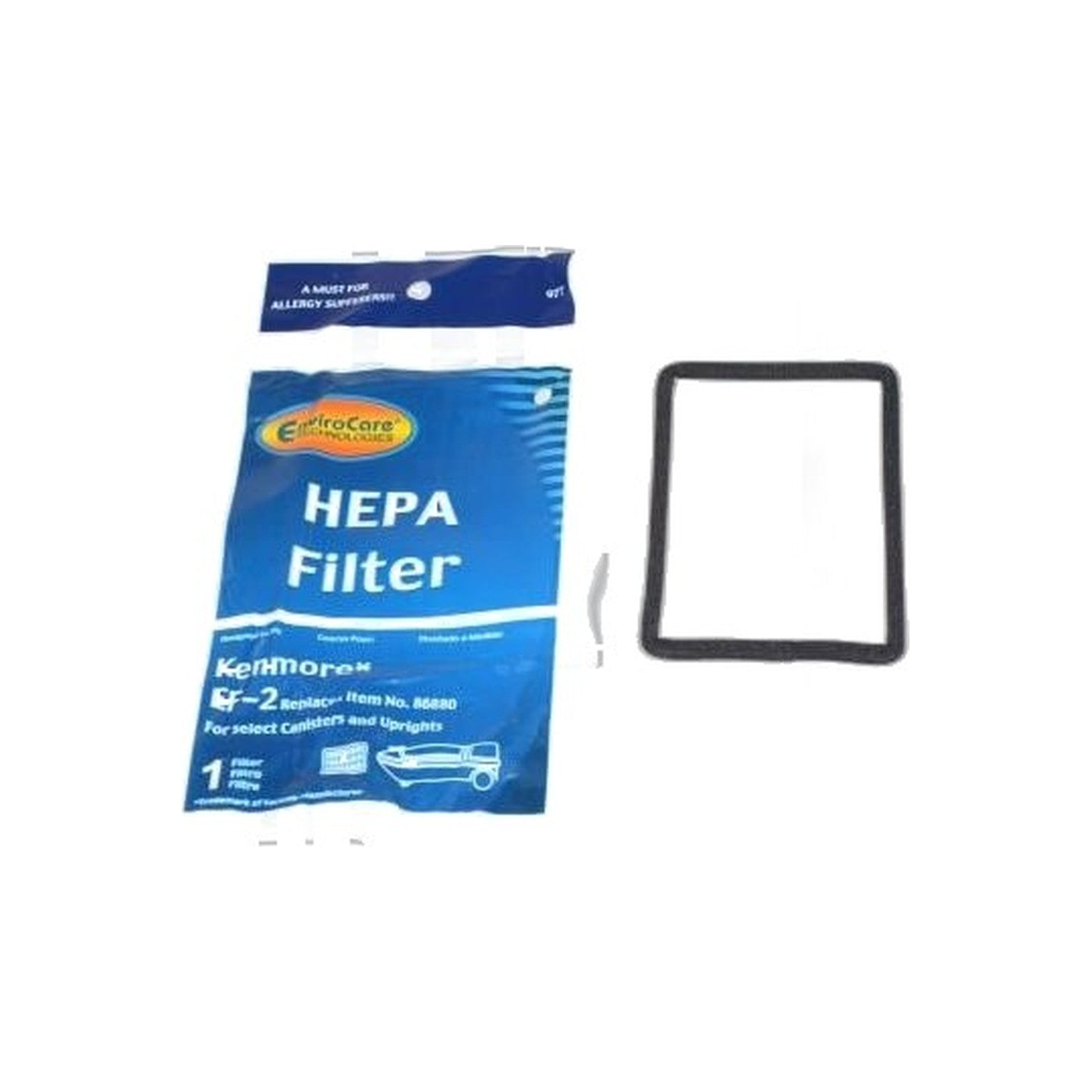 Kenmore HEPA Filter EF-2 - Progressive Canister - 81414