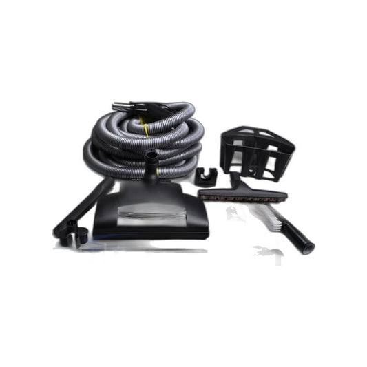 Plastiflex Chateau Central Vacuum Kit - 35 Foot with Pigtail, DC Converter, and