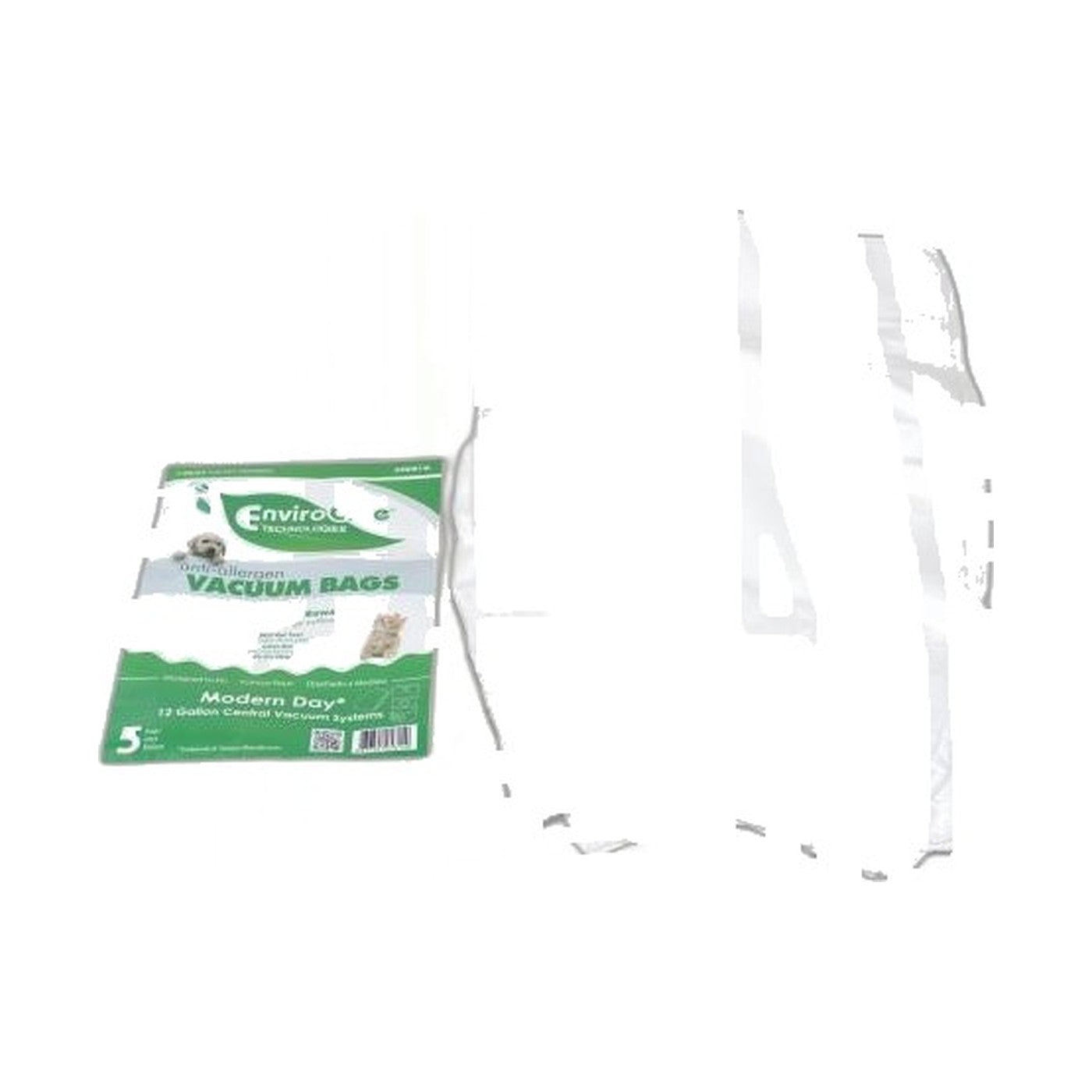 Modern Day Allergen Paper Bags - 5 Pack, 12 Gallon