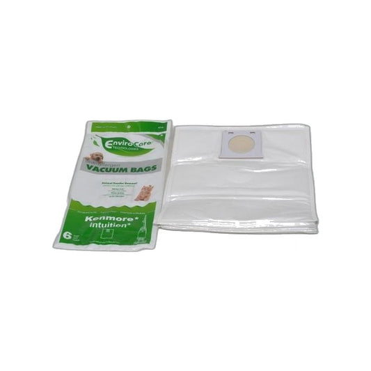 Kenmore Allergen Paper Bags-Intuition - 6 Pack - Fits BU4022 - BU4023, IB600