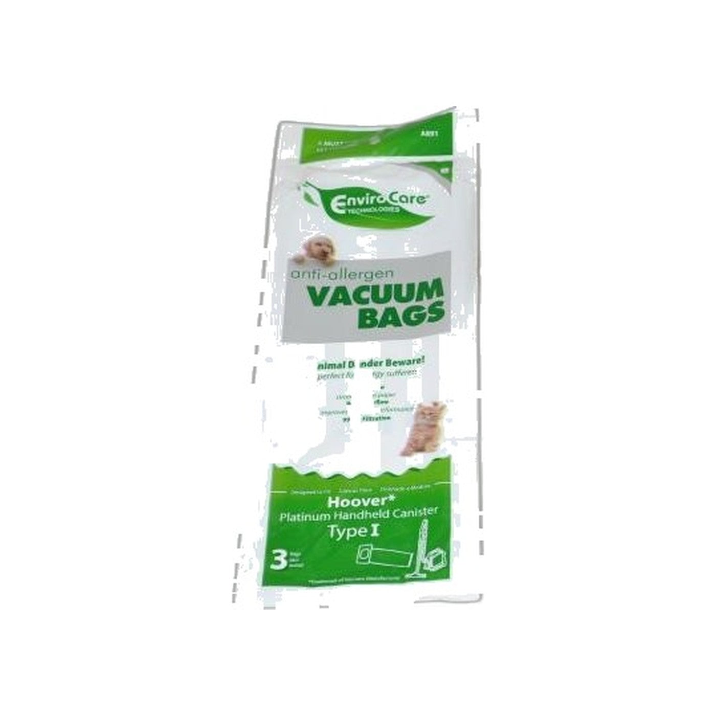 Hoover Style I Vacuum Bags Allergen Filtration - 3 Pack
