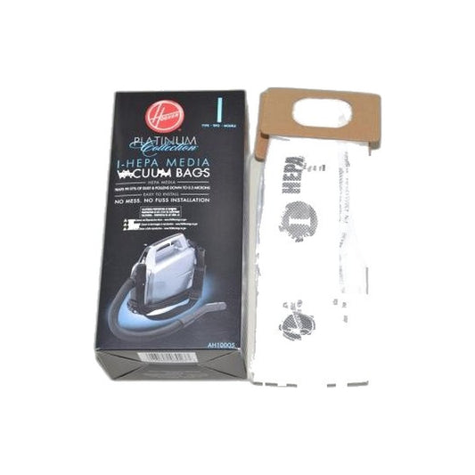 Hoover I HEPA Platinum Canister Paper Bags - 2 Pack - Fits SH10000