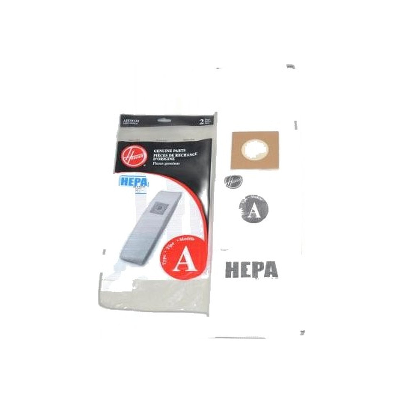 Hoover Style A Vacuum Bags HEPA Filtration - 2 Pack