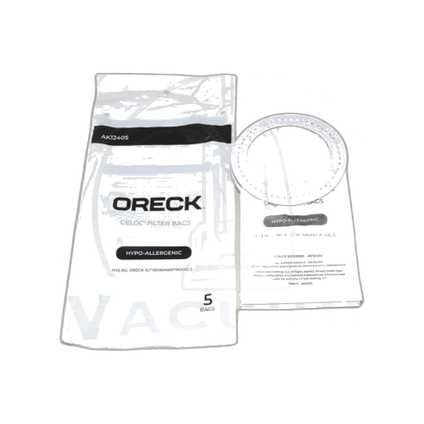 Oreck Ironman Compact Canister Paper Bags - 5 Pack