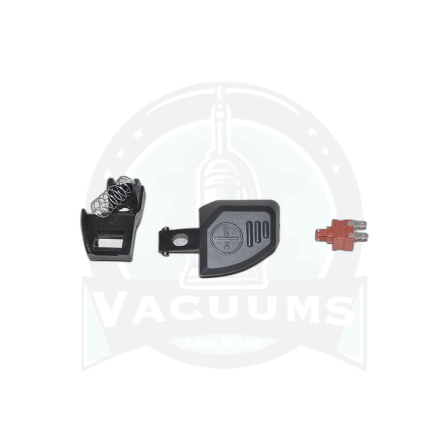 Carpet Pro Pedal Assembly with Switch - CPU250, CPU350 - Also Fits Fuller Brush Jiffy Maid - Carpet Pro