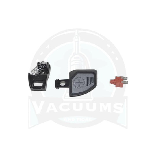Carpet Pro Pedal Assembly with Switch - CPU250, CPU350 - Also Fits Fuller Brush Jiffy Maid - Carpet Pro