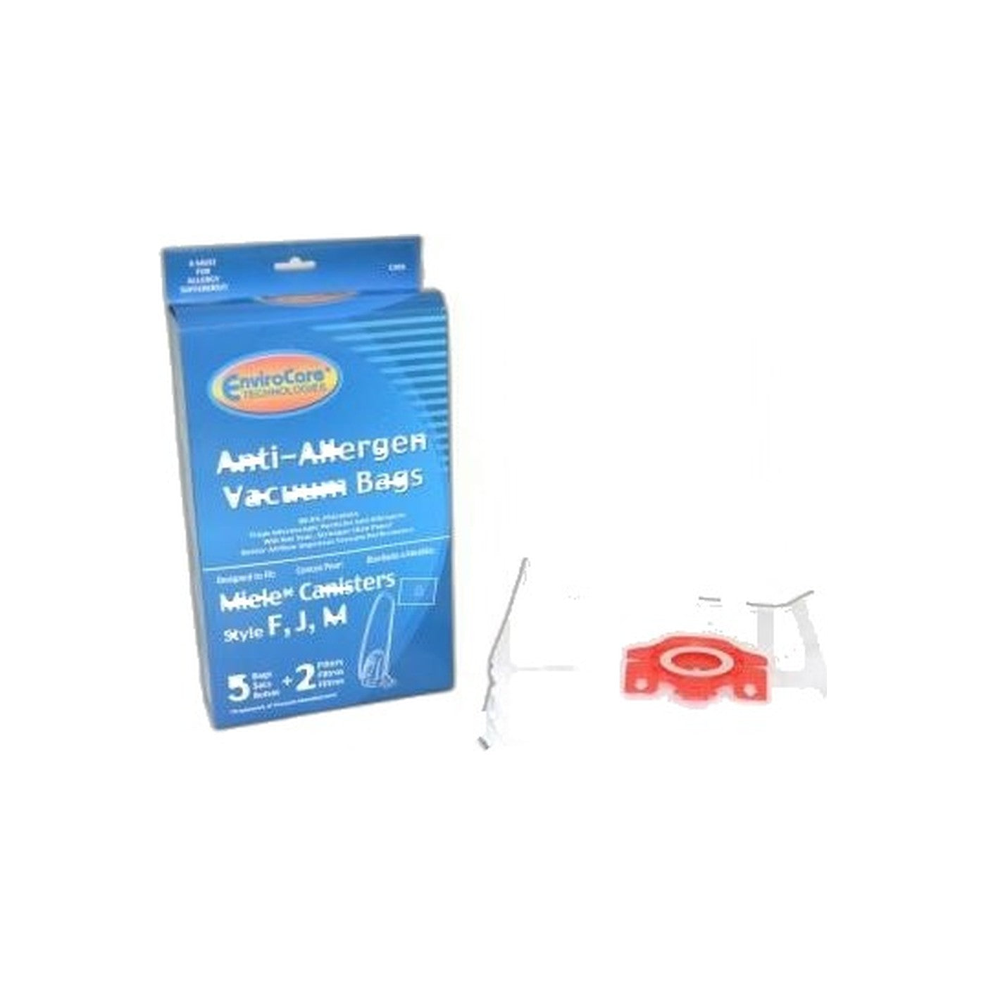 Miele FJM Plastic Collar Allergen Paper Bags-miele - 5 Pack