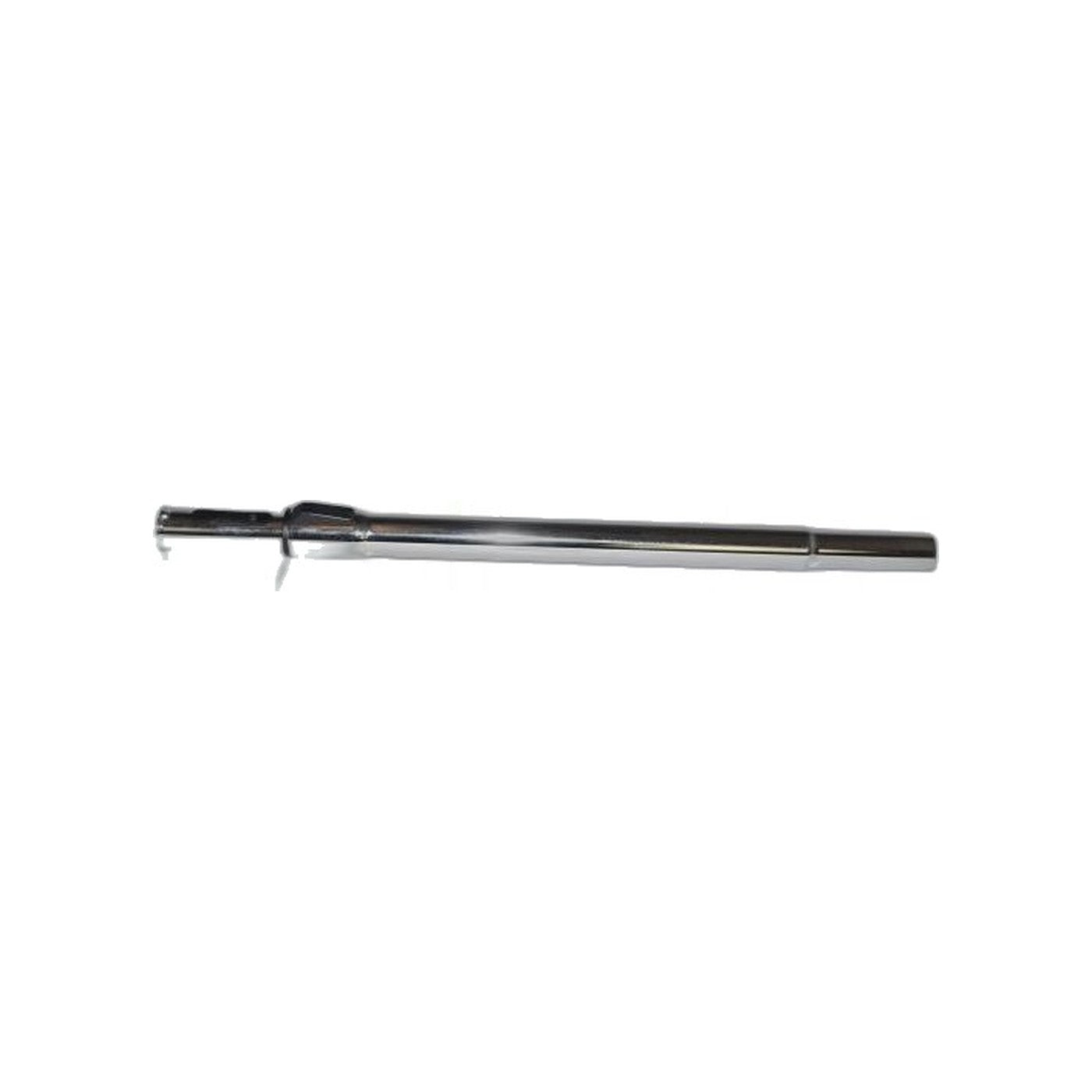 Stainless Steel Telescopic Wand with Button Lock Upper & Friction Fit Lower - 1 1/4"