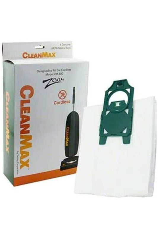 Zoom Self-Sealing HEPA Media Bags, 6 Pk - CleanMax