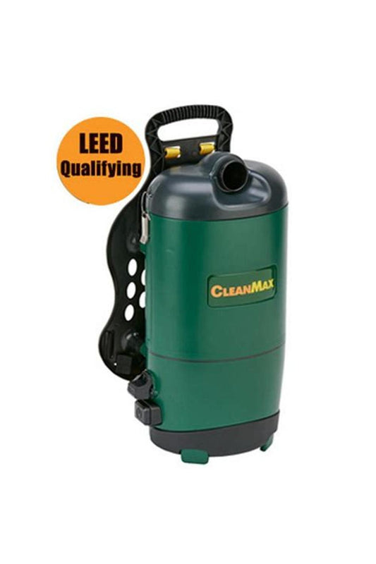 6-Quart Backpack 8.5 Amp Motor, 3-Stage Filtration with HEPA Media - CleanMax