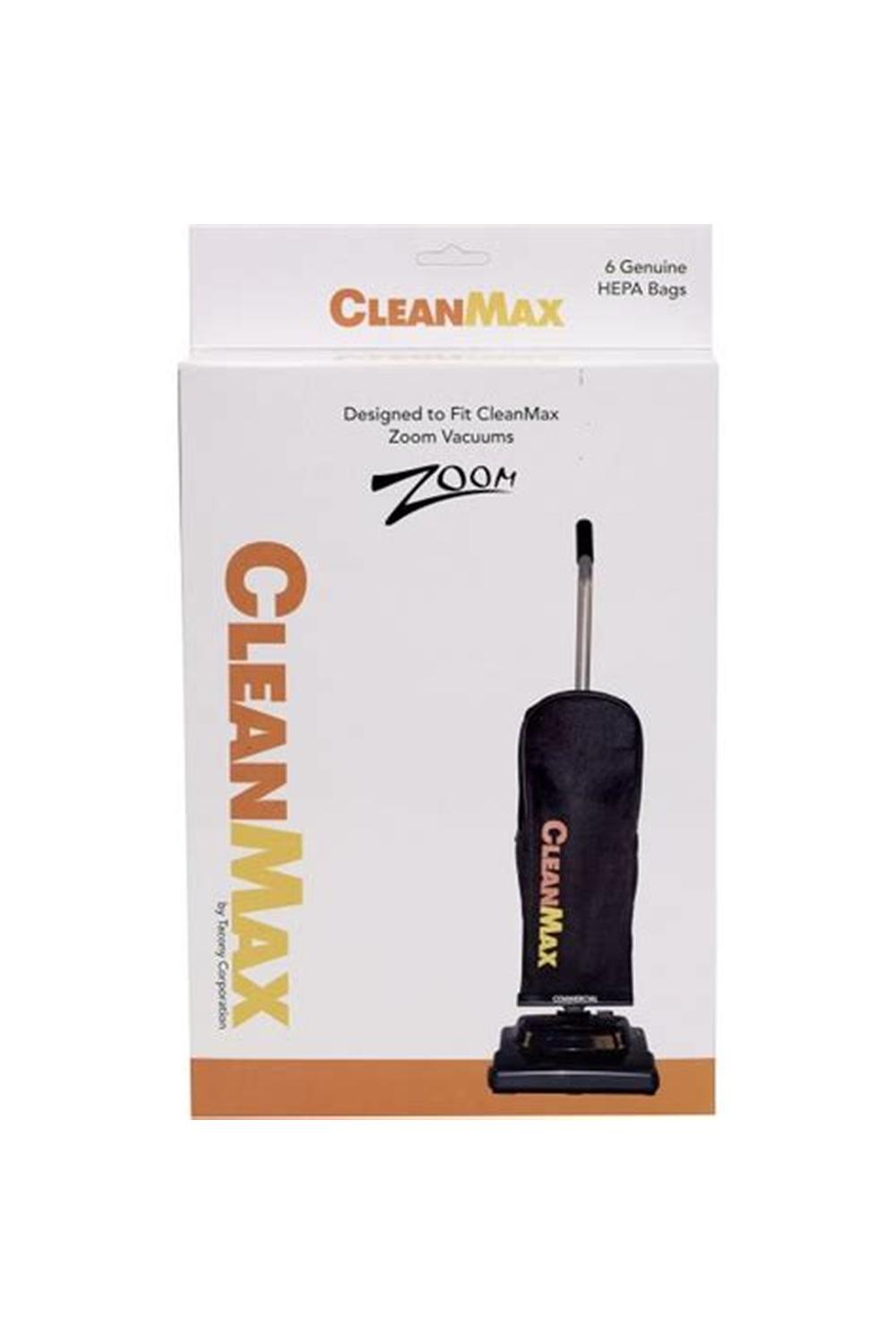 Zoom HEPA Media Bags, 6 Pk - CleanMax