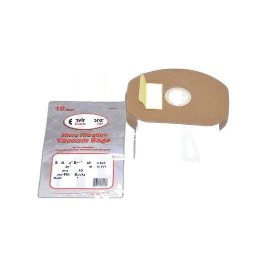 Koblenz Paper Bags - 10 Pack SC412, Tornado PV6 BP1400 - Tennant V BP6 Backpack
