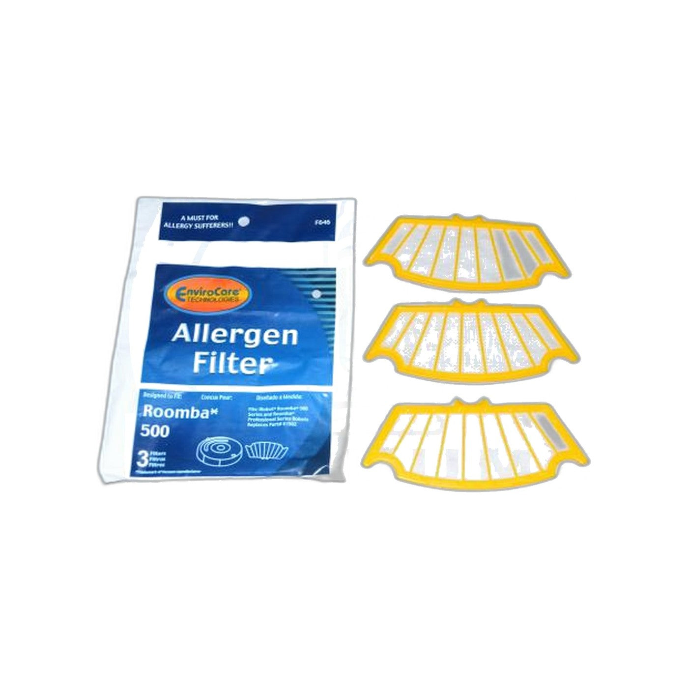 iRobot Allergen Filter - Roomba 500 Sweeper, 3 Pack