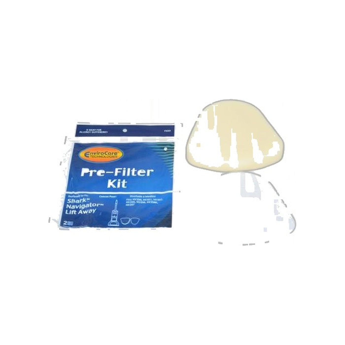 Shark Navigator Lift-Away Foam and Pre-Filter Set, 2-Pack