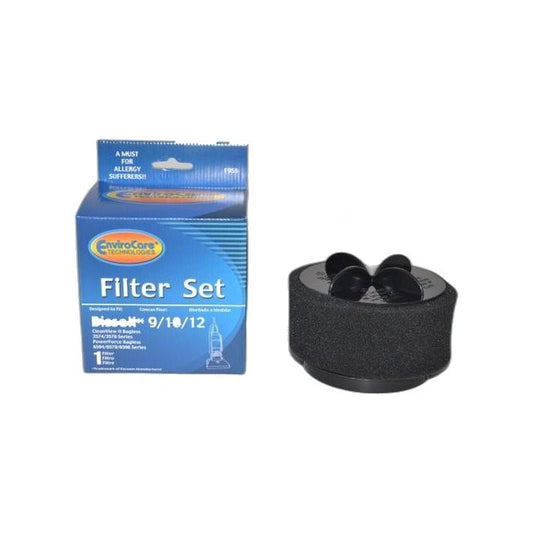 Bissell Upright Filter - HEPA & Foam, 9, 10, 12, 16 - 4 Fins