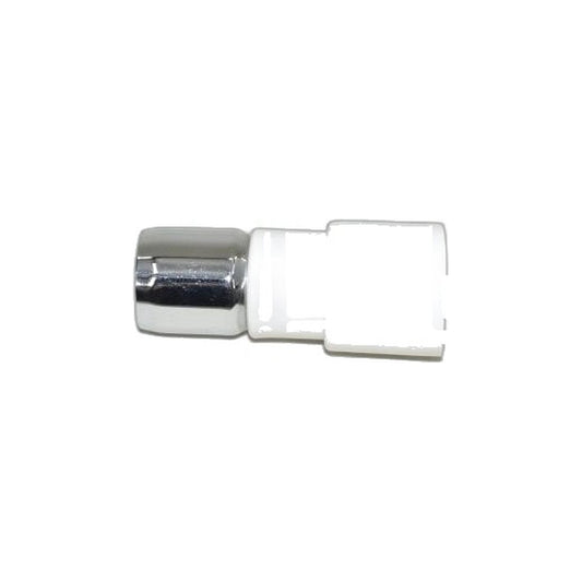 Grey Central Vacuum Connector with 1 1/4 Cuff