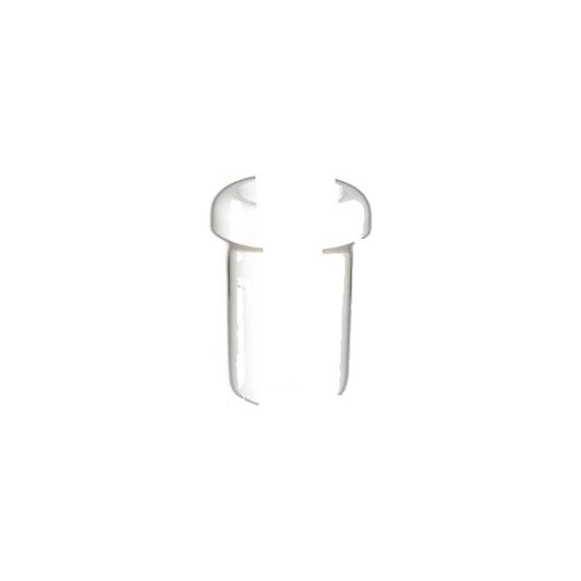 Hide A Hose End Cap White - Hide-A-Hose Rapid Flex Hose