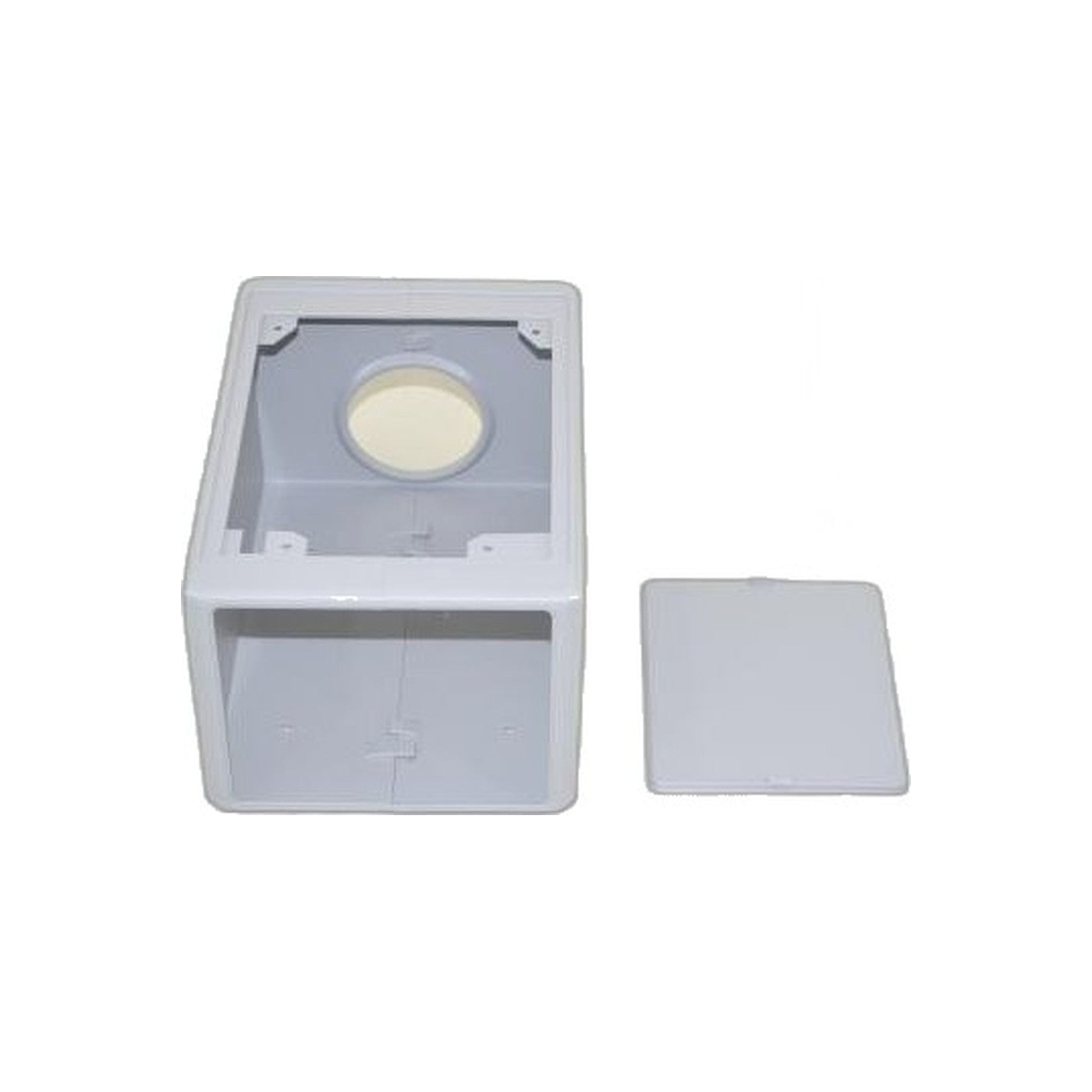 Stand-Alone Mounting Box Grey - 6000 Pro Hide A Hose